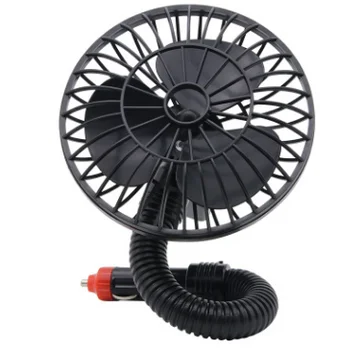 

12V Dashboard Oscillating Vehicle Car Van Truck Home Clip-On Fan 2 Speed Airflow for Volkswagen PTouareg Touran Beetle Magotan