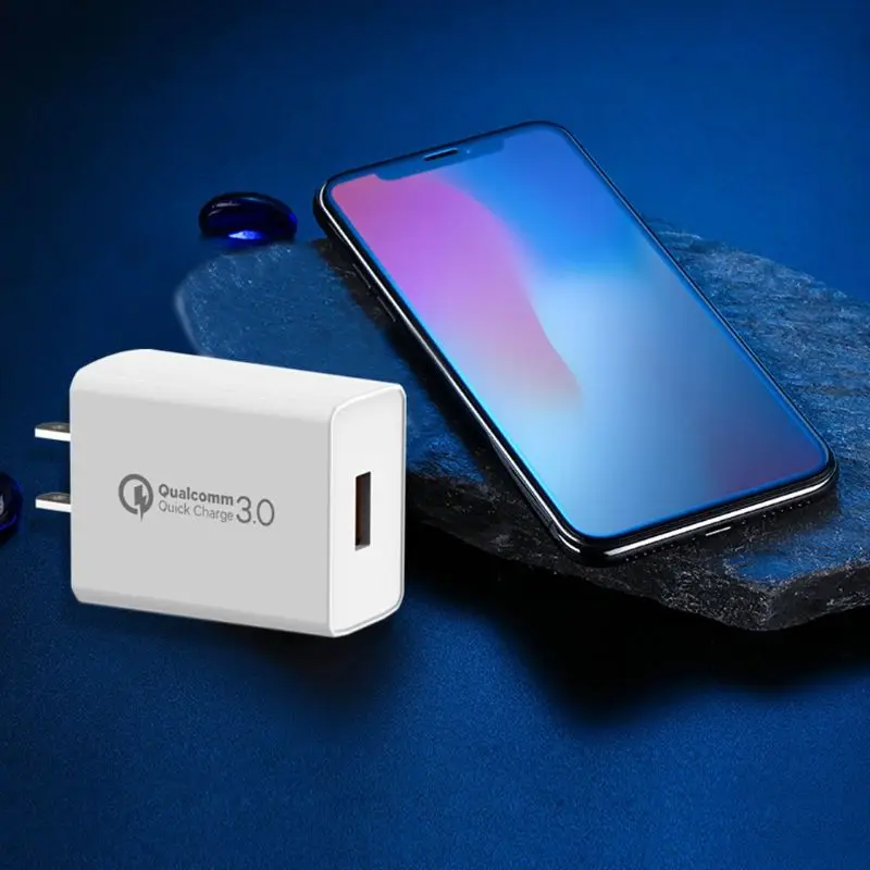 

US Plug Quick Charge QC3.0 USB Fast Charger Power Adapter for Cellphone Tablet