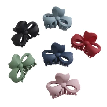 

6pcs Bowknot Hair Clip Women Hair Claw Large Hair Jaw Clip Hair Accessory for Lady Girls