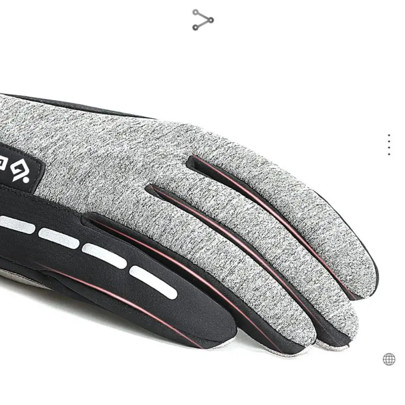 Men Women Motorcycle Gloves Touch Screen Ski Riding Glove Winter Warm Full Finger For Outdoor Sports Waterproof windproof Gloves