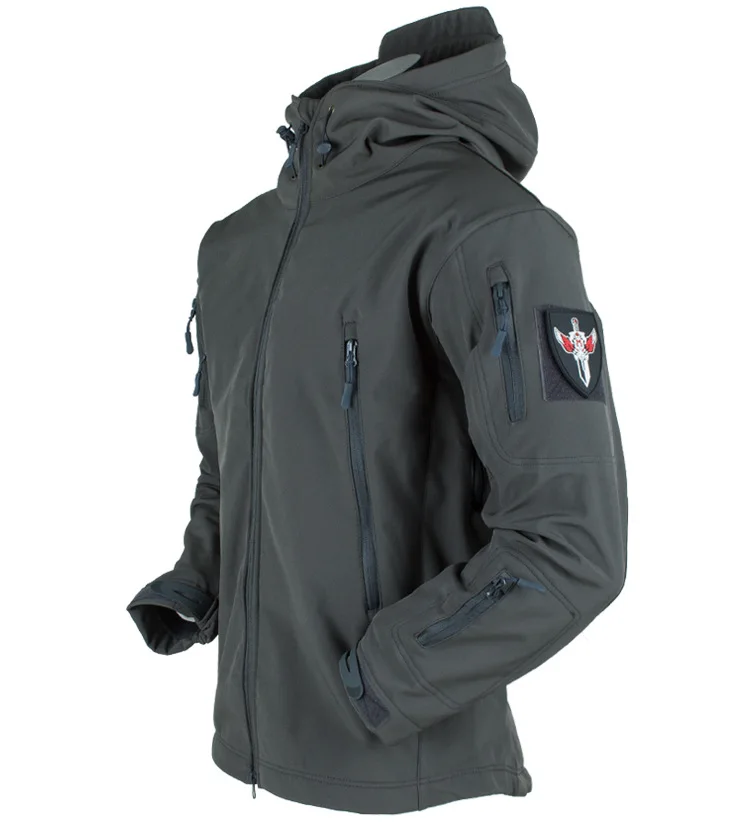 Охотничья одежда уличная Акула кожа tad v4 Тактический millitary softshell куртка костюм Мужская водонепроницаемая Боевая флисовая куртка мужская