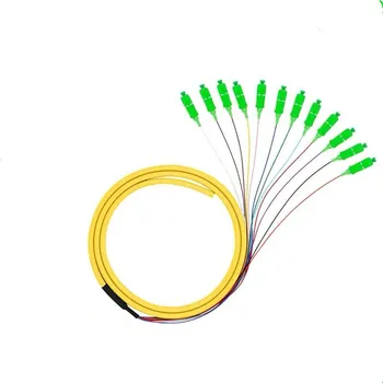 

12 core SC/APC pigtail fiber optic patch cord 0.9mm 1.5 meters