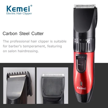 

Kemei KM-730 Hair Clipper Adjustable Rechargeable Electric Haircut Trimmer Hair Removal men beard electric cutter machine Tool