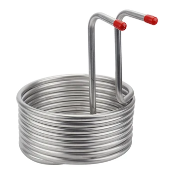 

Beer Cooling Coil Easy Clean Wine Making Machine Immersion Wort Chiller Pipe Hotel Stainless Steel Tool Home Brewing Restaurant