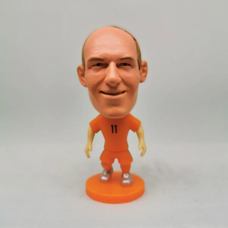Muñecos de fútbol, 2,55 , 6,5 cm de altura, NL # Robben cifras naranja