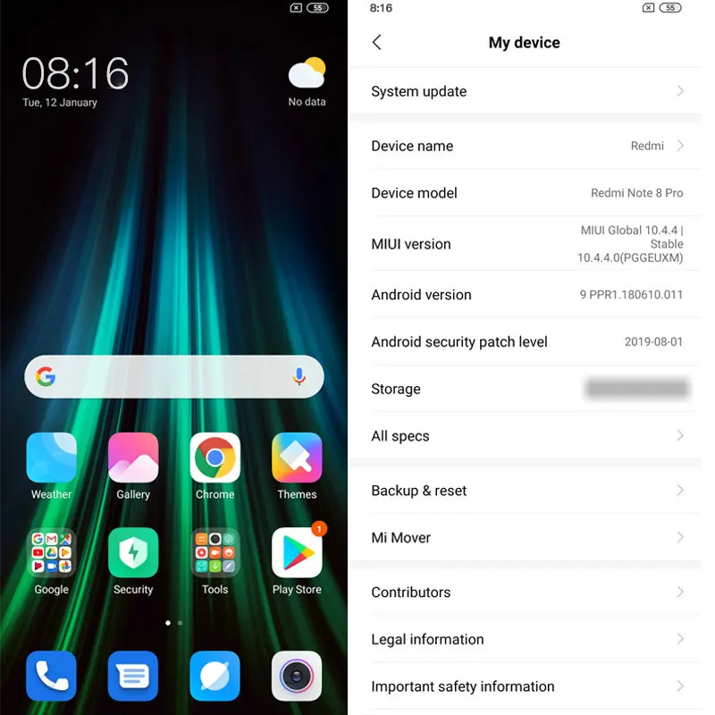  In Stock Global ROM Xiaomi Redmi Note 8 Pro 6GB 64GB Smartphone 64MP Quad Camera Helio G90T Octa Co