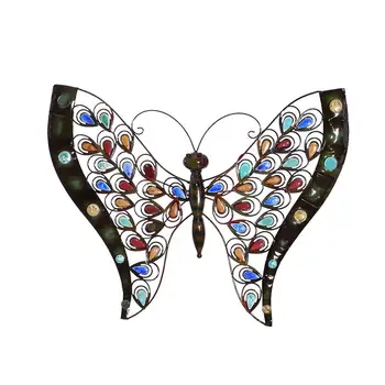

1 Pc Butterfly Decor Lifelike Stylish Metal Butterfly for Bar Hotel Garden Accessories Garden Decoration Gardening