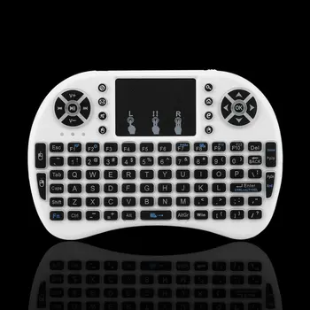 

2.4GHz Wireless Keyboard for Android TV Box PC laptop 92 Keys DPI adjustable Wireless Keyboard Backlight with Touchpad Mouse
