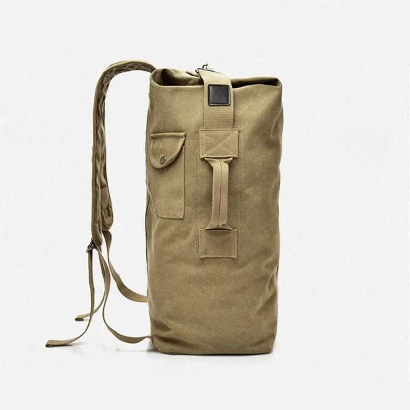 LADSOUL Новый Большой Вместительный холщовый рюкзак для альпинизма мужской