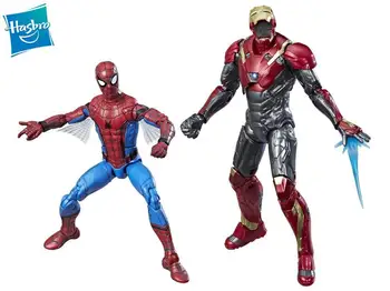 

HASBRO Marvel The Avengers Legends 2pcs Superhero Movie Spider-Man Homecoming LronMan Action Fingure Collection Model Toys Gift