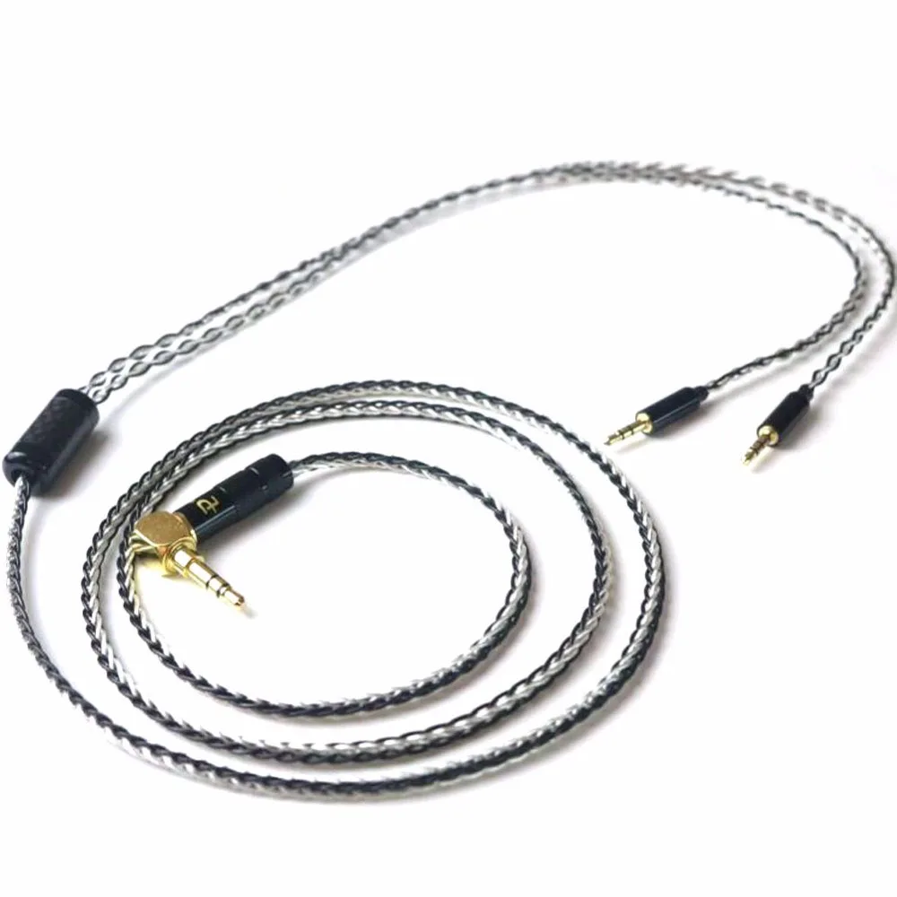 3 5 2 5 4 4mm Balanced Silver Plated Upgrade Cable for HE400i HE1000 HE6 HE500 he560 EDX V2 Headphones