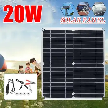 

Solar Panel USB 280*280mm Module Durable Monocrystalline Silicon Reusable Powered Solar Panel Car Charger Environmental