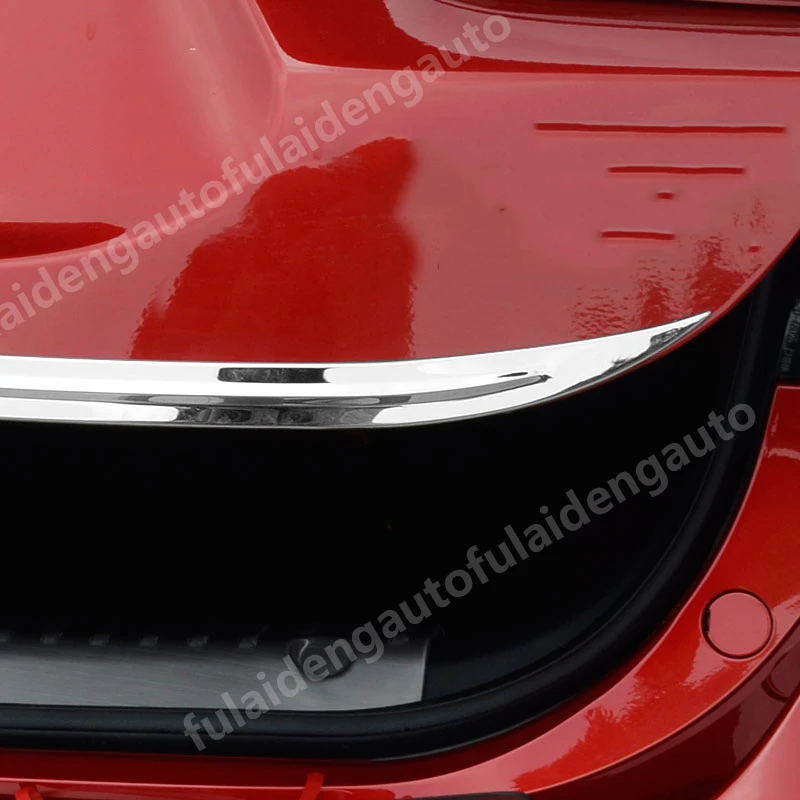 Для Mazda 6 Atenza- Задняя Крышка багажника из нержавеющей стали крышка-дверца отделка автомобиля аксессуары для укладки