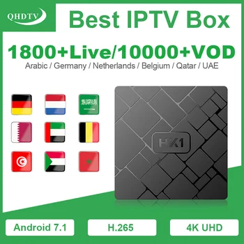 

IPTV Germany Italy Spain QHDTV IPTV Subscription HK1 W Android 7.1 IPTV Belgium Arabic Netherlands Algeria IP TV No App Include