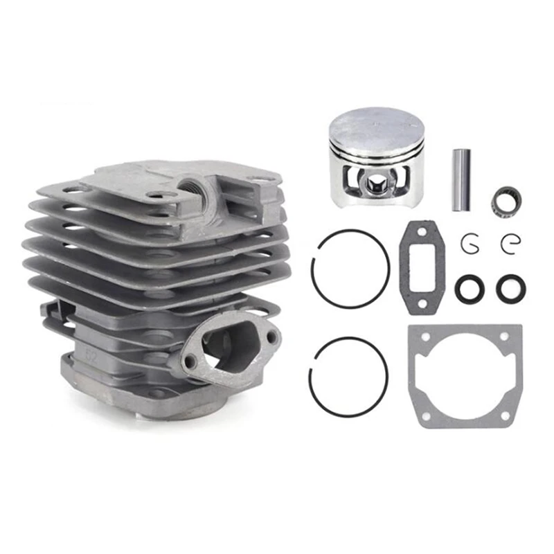 1 Set Diameter 45mm Chainsaw Cylinder and Piston Set Fit 52 52Cc Chainsaw Spare Parts for /Oil Chainsaw Spares