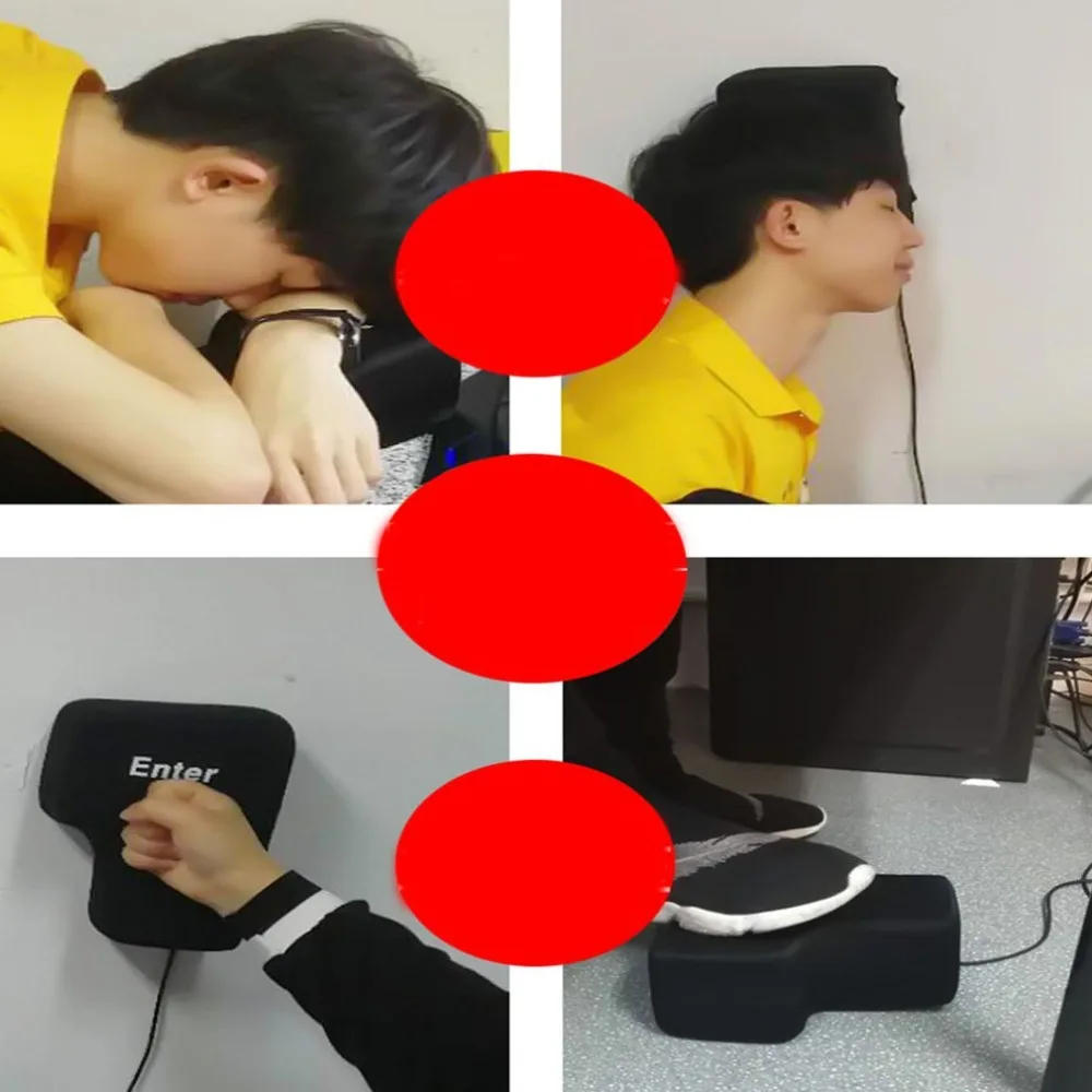 Подушки для рук USB большой ключ компьютер большой ввод ключ настольная Подушка вентиляционный вход ключ легкие офисные аксессуары