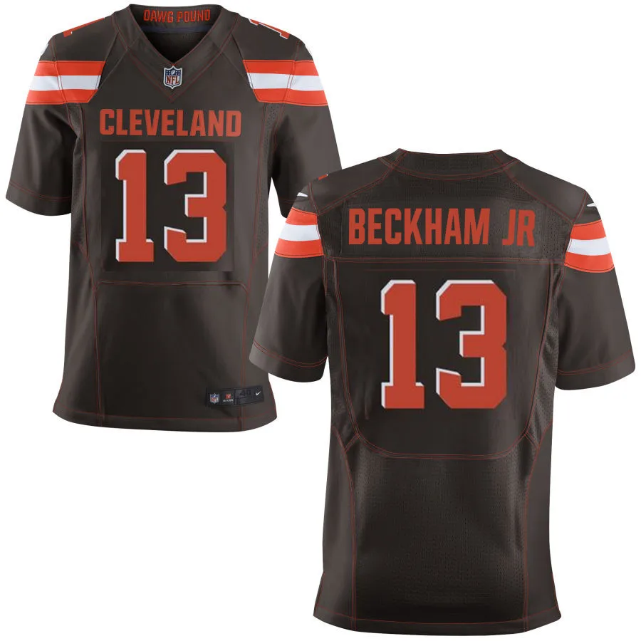 Кливленд, стильная Высококачественная Мужская футболка Odell Beckham Jr#13 Browns Baker Mayfield#6 - Цвет: MEN