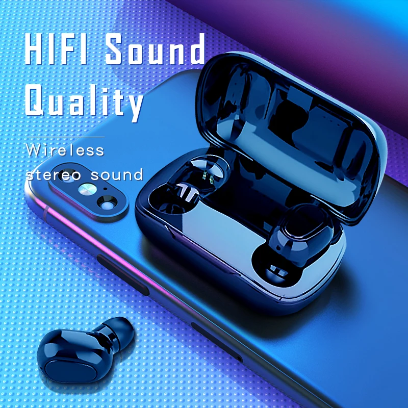 Bluetooth-наушники L21 Hi-Fi звуки беспроводные наушники гарнитура Стерео Игровые для