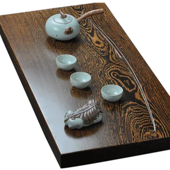 

Whole Chicken Wings Wooden Tea Tray Solid Wood Extra Large Tea Table Sandalwood Tea sea Kung Fu Drainage mahogany Teatray