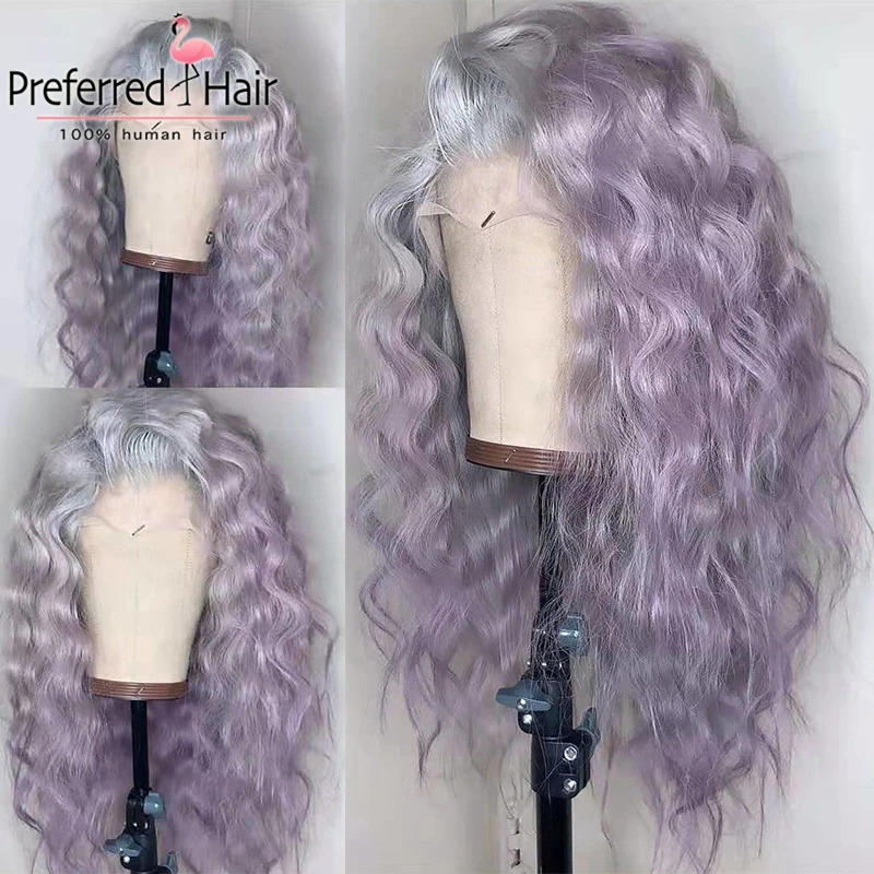 

Preferred 13x4 Ombre Wig Remy Loose Wave Wig Pre Plucked 613 Lace Front Wig Brazilian Lace Front Human Hair Wigs For Black Women