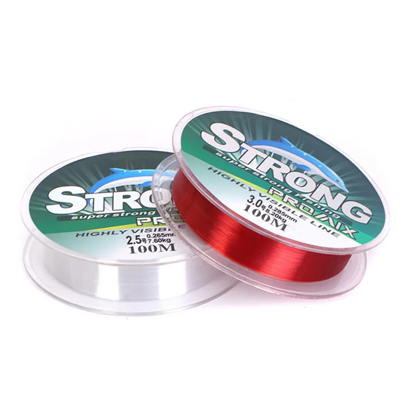 

New 100M Fluorocarbon Fishing Line 5-30LB Super Strong Brand Leader Line Clear Fly Fishing Line Pesca