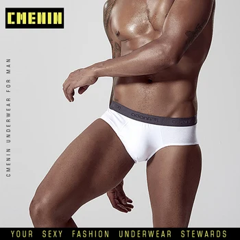 

U Convex Cotton LOGO Low waist Sexy Undenwear Men Jockstrap Briefs Male UnderwearBikini Gay Men Underwear Male Jock Strap Cuecas