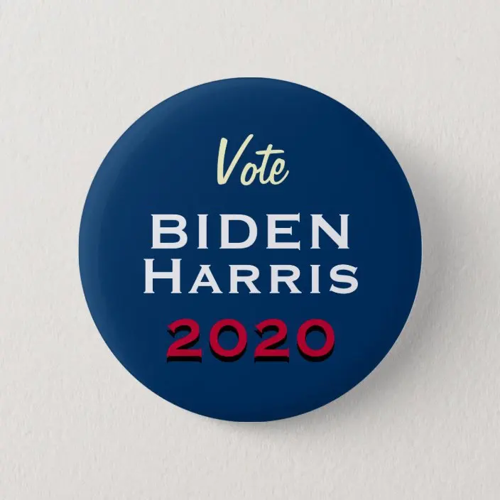 6 шт. Biden 2020 брошь воротник булавка Joe Bernie Sanders значки президент избранные