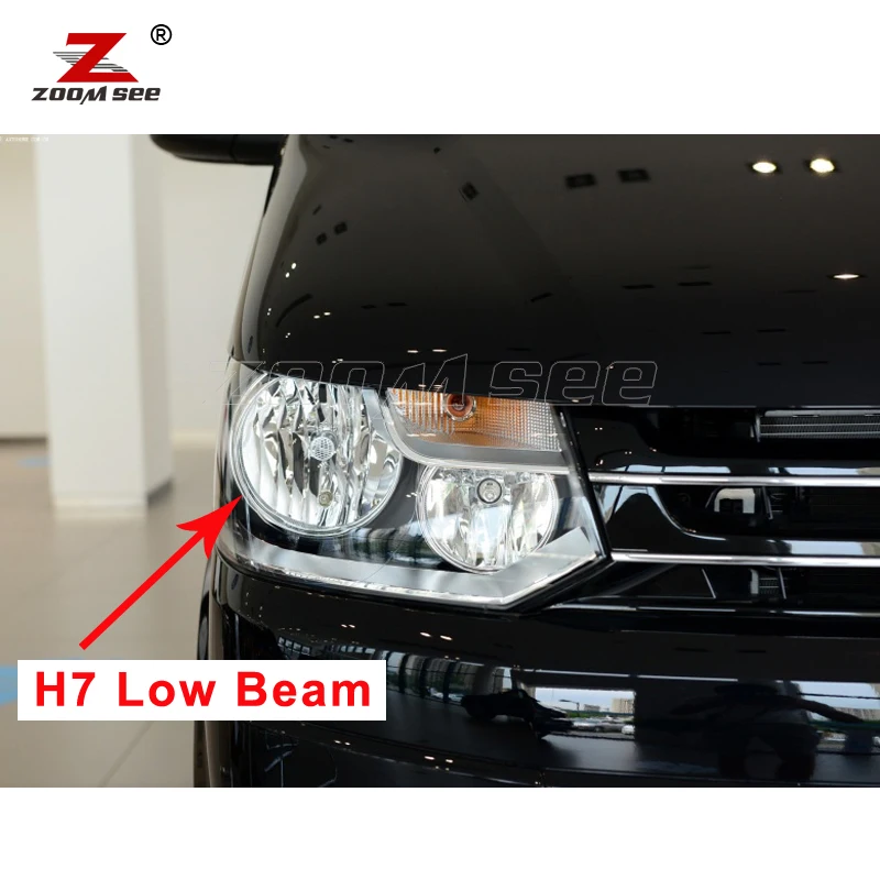 US $31.99 2pcs Nice Canbus 12000Lm 6000k white H7 LED headlight low beam for VW Multivan Caravelle T5 T51 2010 2011 2012 2013 2014 2015