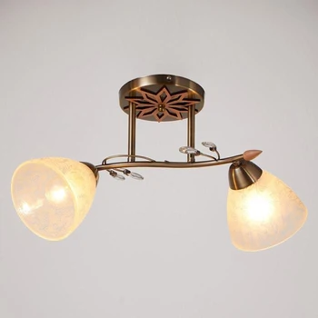 

Chandelier "FreeON" 2 lamps 40 W E27 gold-brown 45x18x26 2341827