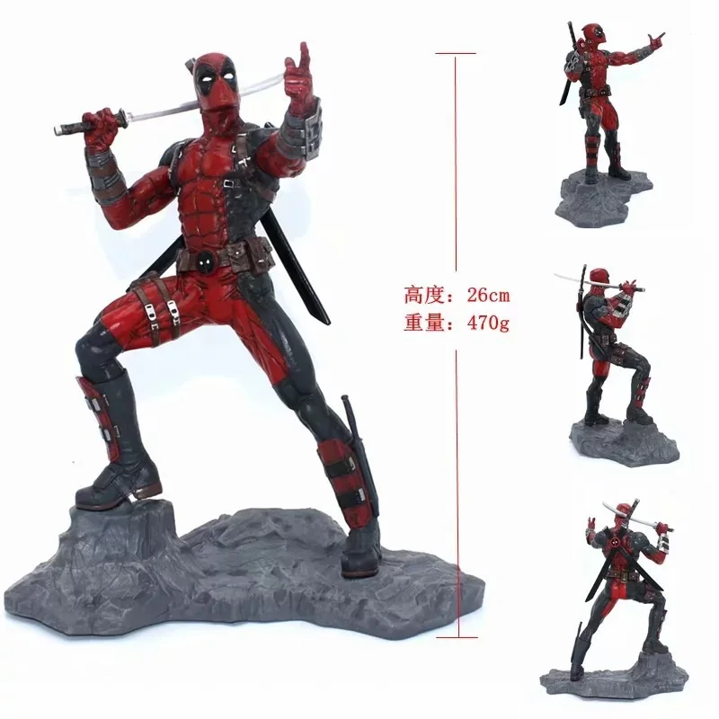 

Anime DST Gallery High-End X-Men 1/6 Deadpool Statue Decoration Boxed Garage Kit Model