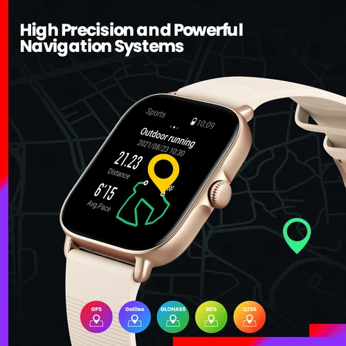 새로운 Amazfit GTS 3 GTS3 GTS-3 Zepp OS Smartwatch Alexa 1.75 "AMOLED 디스플레이 12 일 배터리 수명 스마트 워치 안드로이드 4