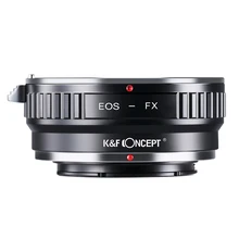 K& F концепция для EOS-FX объектива камеры переходное кольцо для Canon EOS EF/EFS Крепление объектива для Fujifilm X крепление Fuji X-Pro1 XPro1 X