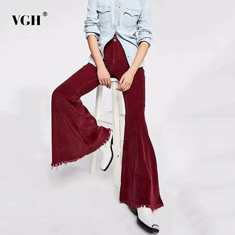 VGH Ruched уличные брюки для женщин шорты с завышенной талией и карманами Длинные