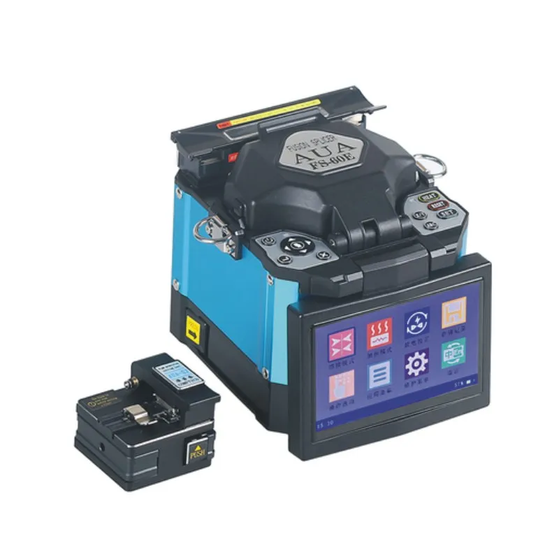 

60mm 40mm or other shrink bush FS-60E AUA Automatic Optical Fusion Splicer Intelligent FTTH Fiber