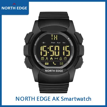 

Smart Watch NORTH EDGE LED Watch Sport Waterproof 100M 33 months stand-by time Bluetooth Watch IOS Android AK for Men