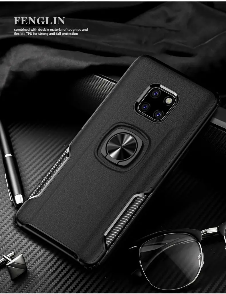Для huawei mate20 mate20Pro чехол для hauwei mate 20x металлический корпус для телефона невидимая aррle iрhone TPU+ PC чехол