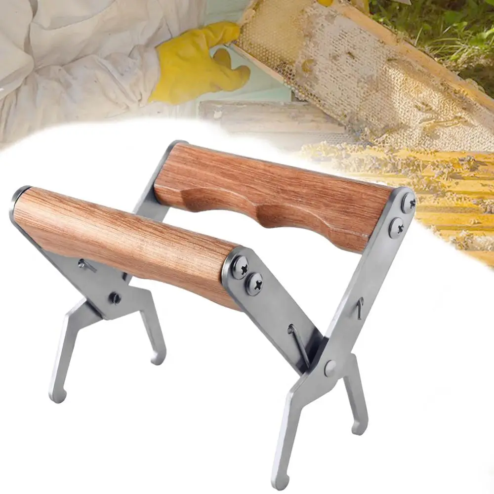 

Bee Box Clip Clamp Frame Holder Grip Beekeeping Tool Professional Beehive Lifter