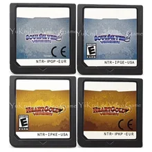 Cartouche de jeu vidéo pour Nintendo NDS 3DS, série poké, SoulSilver HeartGold, carte pour Console 