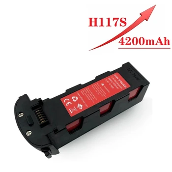 Actualización de 11,4 v 4200mAh batería para Hubsan H117S Zino GPS recambios de cuadrirrotor rc batería de 11,4 V para RC FPV cámara de carreras Drones