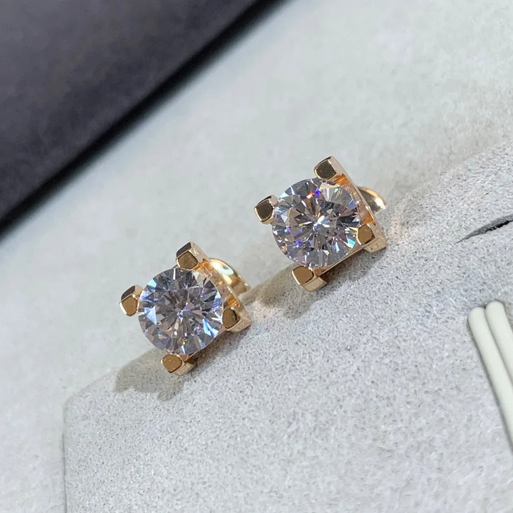 2.5mm 'little diamond' stud earrings | RUST jewellery