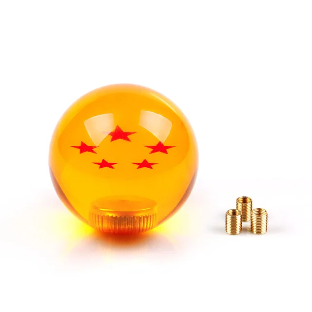 Универсальный Dragon Ball супер ручка переключения передач 57 мм круглая анимация диаметр 1-7 звезда - Название цвета: 5 star