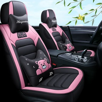 

Full Coverage Eco-leather auto seats covers PU Leather Car Seat Covers for Jeep renegade cherokee jeep2009 compass wrangler gran