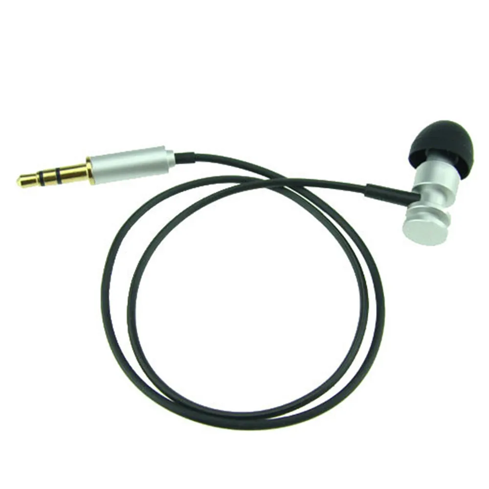 In ear Short line Unilateral Earphones for Mobile Phone Bluetooth MP3 MP4 Radio Computers 3 5mm Wired Earphone Stereo Earbuds