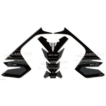 

KIT resin stickers GEL 3D protectors compatible x tanks Motorcycle YAMAHA MT-10