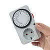 24 Hour Cyclic Timer Switch Universal Timing Socket Mechanical Timer 230VAC 3500W 16A UK EU CN US Plug timers 6