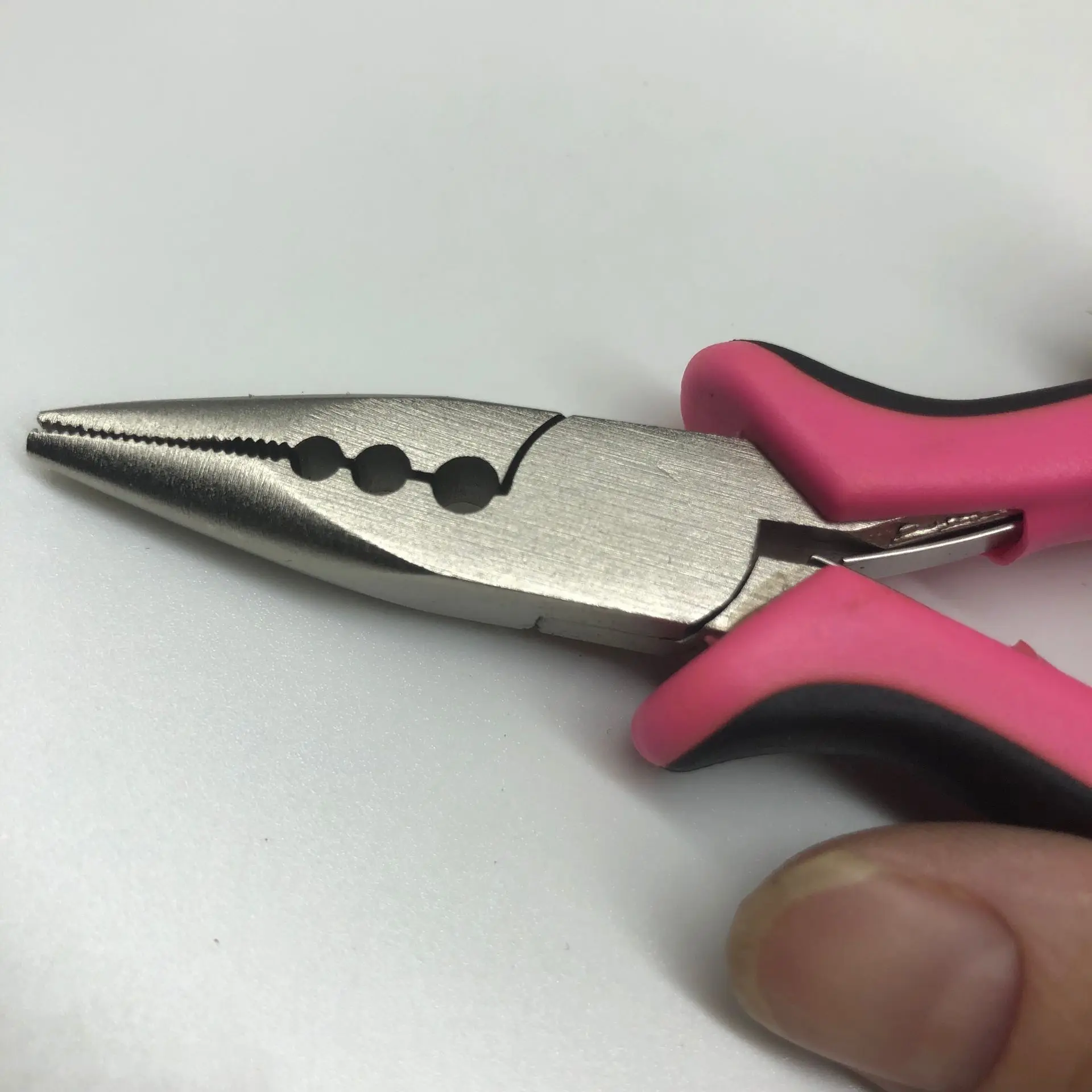 Tongs forExtension Plier 1pcs Hair Extension Plier 3 Hole Mini Pliers Stainless Steel Wig Tools Removal Accessory For I tip Hair
