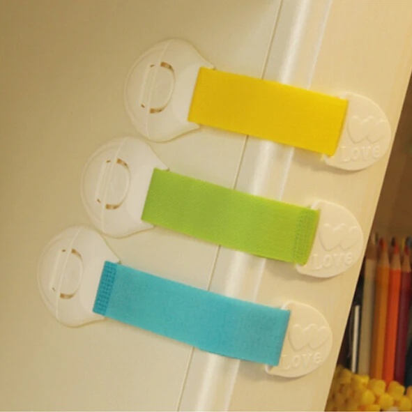 5 Corlors Child Kids Baby Security Safety Lock Plastic Baby Care & Safety Security Door Lock Products For Cabinet Wardrobe