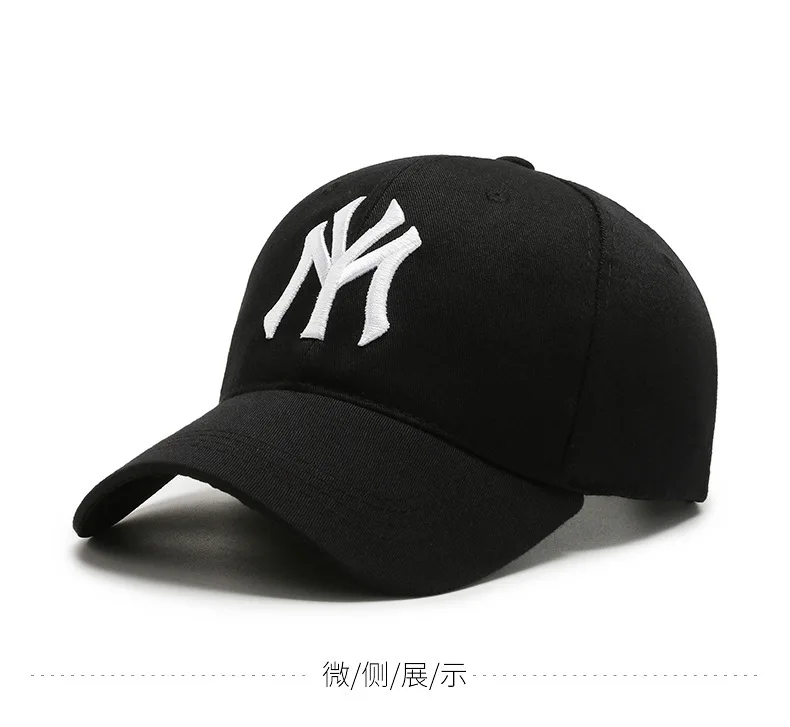 Unisex Fashion Cotton Baseball Caps Snapback hip hop Hat For Men Women Sun NY LA Hat Bone Gorras Embroidery Spring Cap Wholesale