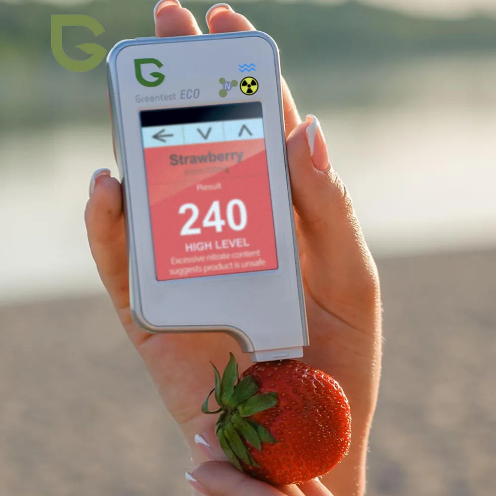 Greentest ECO-5F 3 в 1 излучения жесткость воды нитратный тестер тест диетические нитраты в еде фрукты овощи мясо рыба