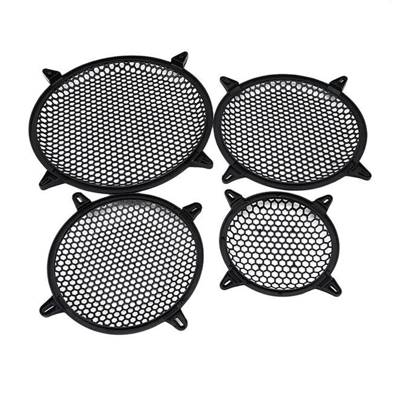 

SubWoofer Metal Mesh Cover Waffle Speaker Grill Protect Guard DJ Car Audio LT
